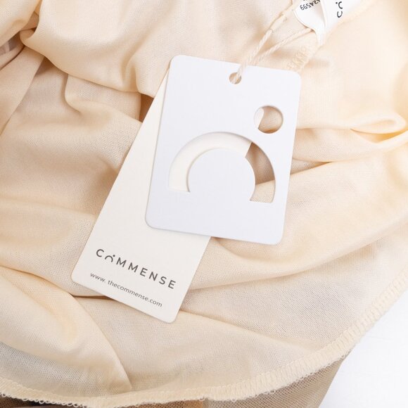 COMMENSE Granite Tie Dye Mesh Ruched Midi Dress Watercolor Abstract Pattern - Picture 12 of 14